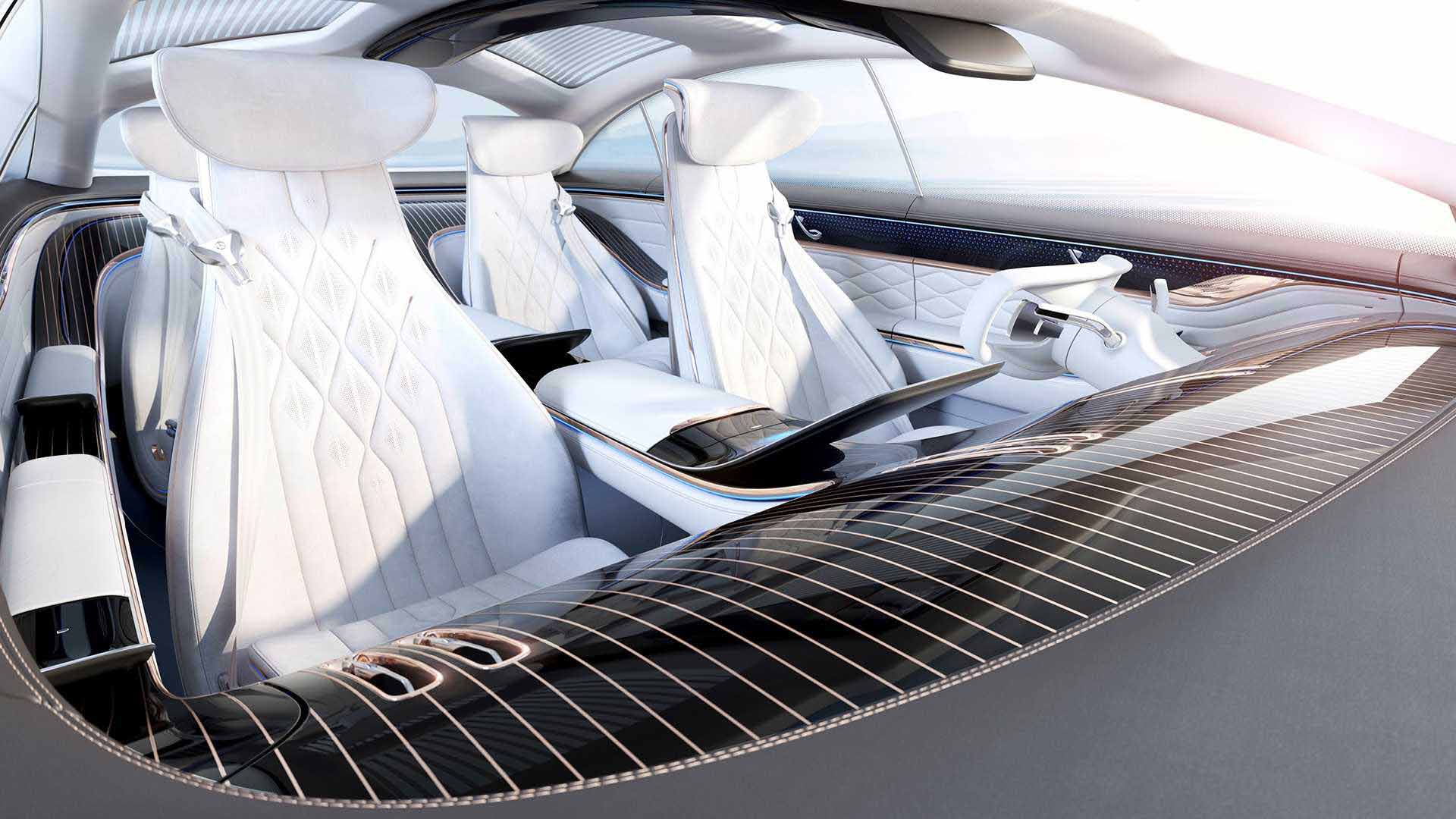 مرسدس بنز ، خودرویی از آینده-فضای داخلی