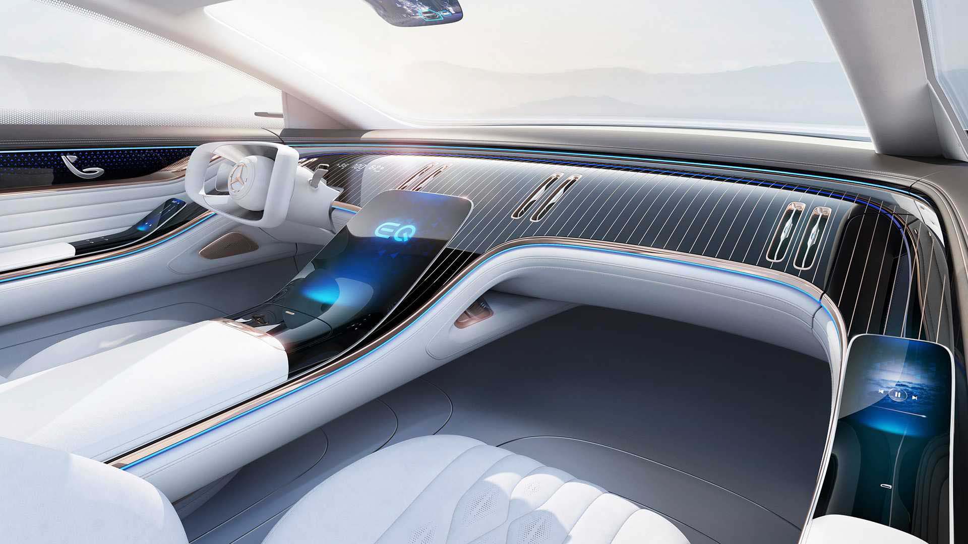 مرسدس بنز ، خودرویی از آینده-ویژگی های داخلی